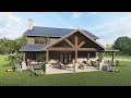 barn house plan 5032 00119 with interior