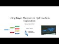 Using Bayes Theorem in Hydrocarbon Exploration