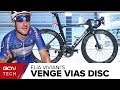 Elia Viviani's Specialized Venge Vias Disc