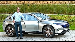 Mercedes EQ REVIEW DRIVING Mercedes Electric Car 2017 New Mercedes Concept Paris 2016 CARJAM TV