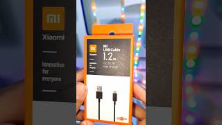 MI USB cable type B unboxing #accessories #charging #mobile #usbcharger #cable #redmi #usbcable#best