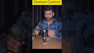 Gesture Control Gun, New Science Project #shorts #science #technology #trending
