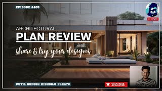 Architectural Plan Review + Q\u0026A for Civil Engineers | How to design floor plan? | Rupesh range