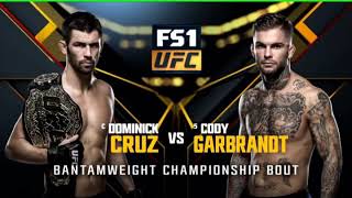 UFC 207¤DOMINICK CRUZ VS CODY GARBRANT!!!
