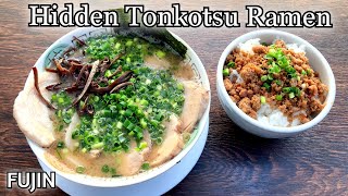 Hidden Tonkotsu Ramen shop in Japan, Hakata Nagahama Ramen Fujin in Saitama