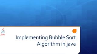 Lesson 11b_2 Implementing Bubble Sort Algorithm in Java