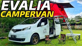 CAMPERVAN MURAH  DAN BISA DISEWA LOH NISSAN EVALIA FULL REVIEW #CAMPERVAN #bboto