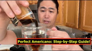 Perfect Americano: Step-by-Step Guide! | 아메리카노 만드는 법 | Breville Barista Pro