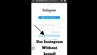 Use Instagram without Downloading/Open Instagram on Google [Omer Edits]...