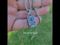 cross necklace ancient style christian amulet stainless steel pendant