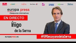 Desayuno informativo de Europa Press con Íñigo de la Serna