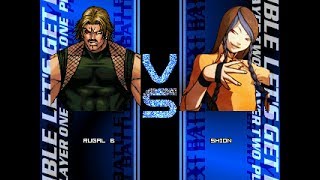 卢卡尔 vs 紫苑。Rugal vs Shion(Mugen)