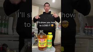 HOW TO LOSE BELLY FAT 🤯 (Drink this daily!) #diy #satisfying #workout #shorts