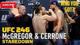 Conor McGregor Vs Donald Cerrone UFC 246