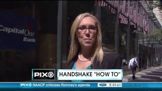 PIX Morning News Body Language Expert Tonya Reiman & Handshake  How to  7 12 12