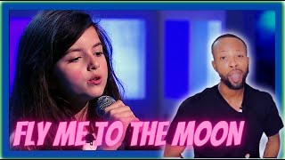 SHE WAS BORN TO SING!!! ANGELINA JORDAN - FLY ME TO THE MOON [FIRST TIME REACTION]