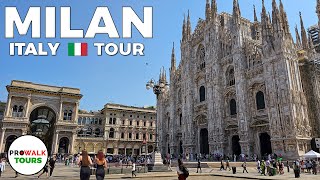 Milan 🇮🇹 Walking Tour - 4K60fps with Captions - Prowalk Tours Italy