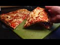 Pizza grilled on oven grates — crispy bottom without a stone or steel