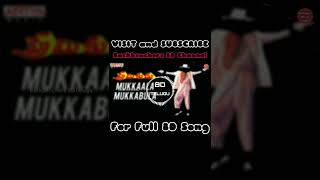 Mukkaala Mukkabula 8D #shorts  Audio Song | Premikudu|Prabhudeva | AR Rahman | Backbenchers 8DTelugu