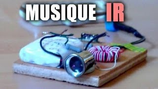 Transmettre de la musique par infrarouge (invisible !)