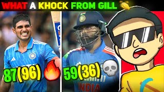 Shubman Gill 87 🔥 l Shreyas Iyer 59 💀 l Axar Patel 52 🤯 l Kohli INJURED? l IND vs ENG 1st ODI