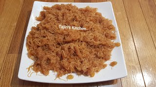 JINSI YA KUPIKA TAMBI ZA KUKAANGA /TAMBII ZA SUKARI / VERMICELLI RECIPE /RAMADHAN SPECIAL /ENG \u0026 SWH