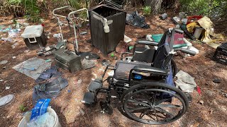 Massive Homeless Camp In Cocoa, Florida