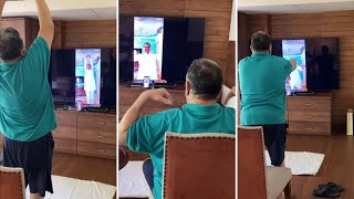 Coronavirus Lockdown | Neetu Kapoor SHARES a glimpse of Rishi Kapoor practising VIRTUAL YOGA at home