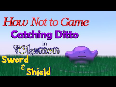 Catching Ditto In Pokémon Sword & Shield - YouTube