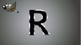 Gimp Text Effect Tutorial Chrome Metal
