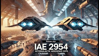 IAE 2954 Jour 1 : Plongée dans les Vaisseaux Crusader & Tumbril – L'Expo Commence !