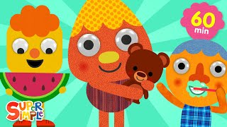 Let's Take Turns + More | 1 Hour | Kids Songs for Language Learning and Preschool | Noodle \u0026 Pals