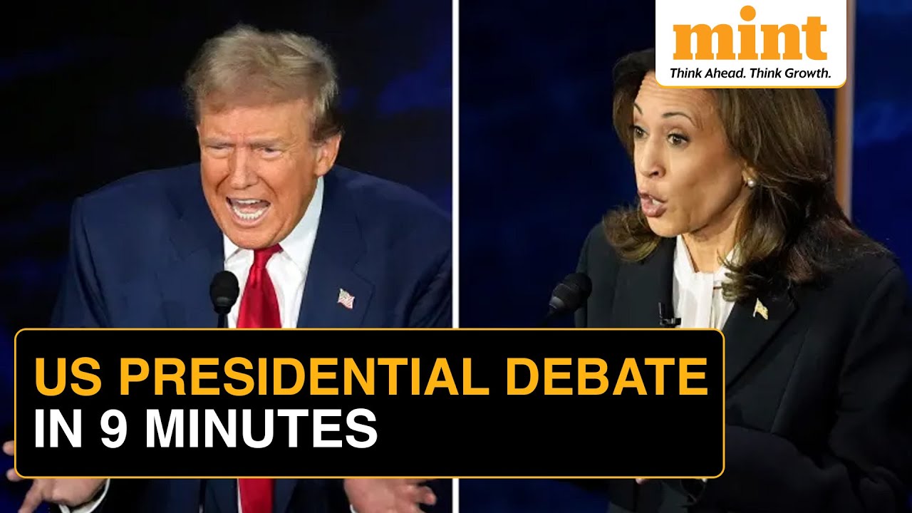 The 2024 Presidential Debate Harris Vs Trump Highlights