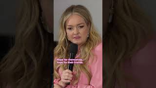 A discussion with Colleen Hoover: part 1 🤍 #ItEndsWithUsMovie #Shorts #Viral