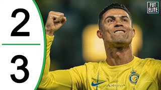 Al-Shabab vs Al-Nassr 2-3 Highlights & Goals | Cristiano Ronaldo Did It Again
