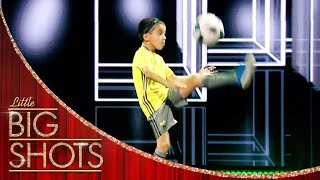 Rayane's Shows Off Some Amazing Football Tricks! | Little Big Shots