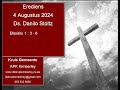 Genade ! - Erediens - 4 Augustus 2024