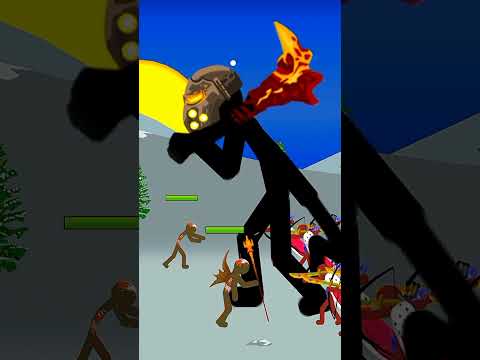 Golden Spearton vs Griffon Stick War Legacy #viral #corto