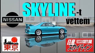 Nissan Skyline-t vettem Északon