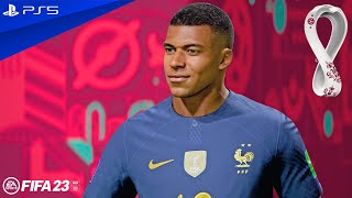 FIFA 23 - Tunisia v France - World Cup 2022 Group Stage Match | PS5™ [4K60]