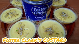 Foster Clark's Creamy VANILLA CUSTARD with Peanut//#vanillacustard #powder #custard custa