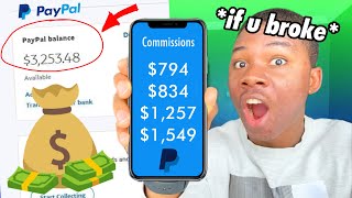 Earn $3,000 FAST If Your BROKE! (Free Paypal Money 2021)