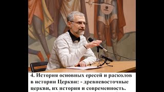 4. История основных ересей и расколов. Курс Р. В. Светлова 