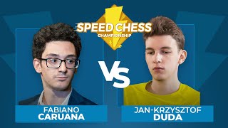 Fabiano Caruana vs Jan-Krzysztof Duda | Speed Chess Championship