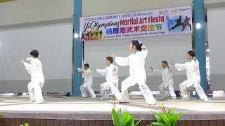 陈式五十六式竞赛套路 Chen Style Taijiquan, 56 Competition Forms 汤申民众俱乐部 指导老师: 王蓉老师 13 Oct 2018