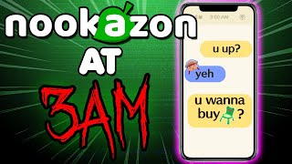 DON'T GO ON NOOKAZON AT 3AM! | ACNH | ft. FUNLAB Firefly Controller