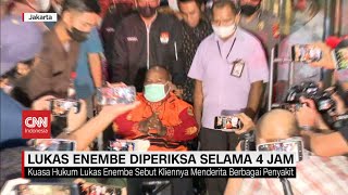 Lukas Enembe Diperiksa Selama 4 Jam