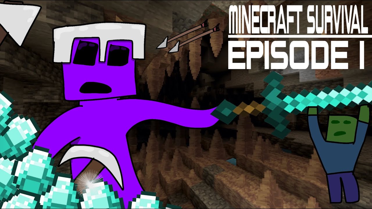 Minecraft Survival Ep1 Cave Expulsion Youtube