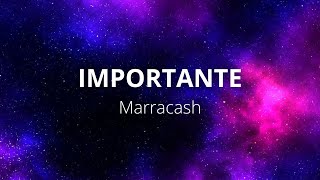 IMPORTANTE - Marracash (con testo)