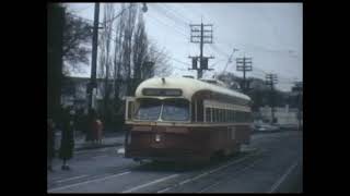 Toronto TTC PCC Streetcars on Dupont 1962 1963